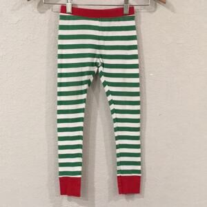 Wondershop Boys Sz 4 Pajama Pants Green Striped Unisex 100% Cotton‎